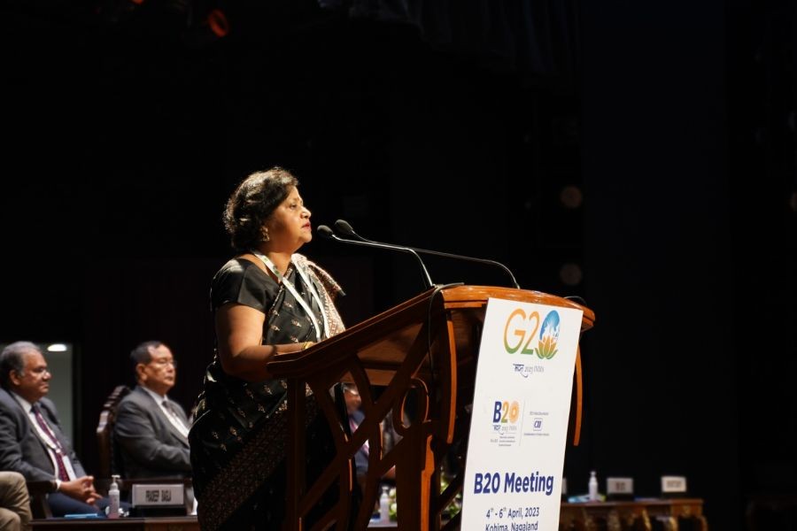 Rupa Dutta, Principal Economic Adviser, DPIIT, GoI. (Photo Courtesy: Twitter)